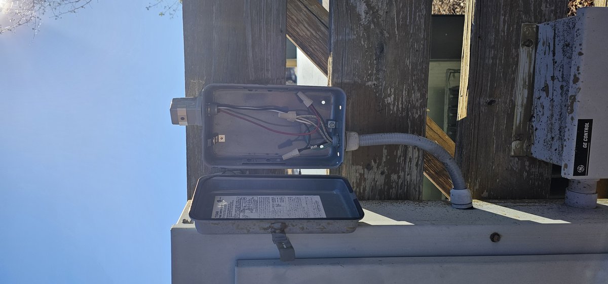 Outdoor electrical disconnect installation